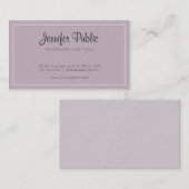 Professioneel Elegant Design Luxe Premium Dikke Visitekaartje (Voorkant / Achterkant)