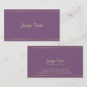 Professioneel Elegant Design Premium Pearl Luxe Visitekaartje (Voorkant / Achterkant)