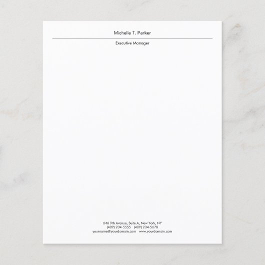 Professioneel elegant, eenvoudig minimalistisch, m (Voorkant)