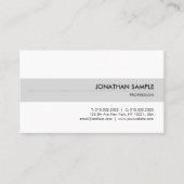 Professioneel, elegant, eenvoudig ontwerp, modern visitekaartje (Voorkant)