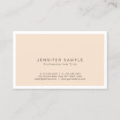 Professioneel Elegant Kleuren Modern Chique Ontwer Visitekaartje (Achterkant)