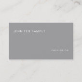 Professioneel elegant kleuren modern stijlvol desi visitekaartje (Voorkant)