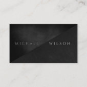 Professioneel elegant modern, eenvoudig minimalist visitekaartje (Voorkant)