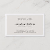 Professioneel Elegant Modern Eenvoudig Ontwerp Tre Visitekaartje (Voorkant)