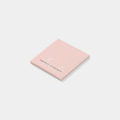 Professioneel Elegant Modern Gepersonaliseerd met  Post-it® Notes (Schuin)