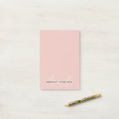 Professioneel Elegant Modern Gepersonaliseerd met  Post-it® Notes (Op bureau)