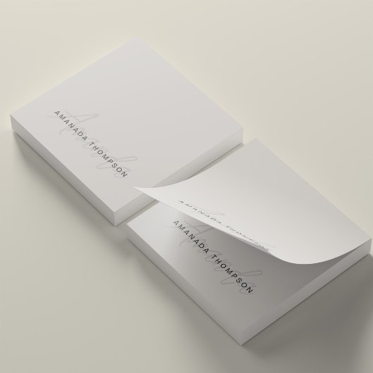 Professioneel Elegant Modern Gepersonaliseerd met  Post-it® Notes