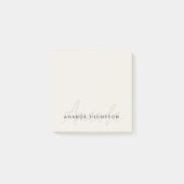 Professioneel Elegant Modern Gepersonaliseerd met  Post-it® Notes (Voorkant)