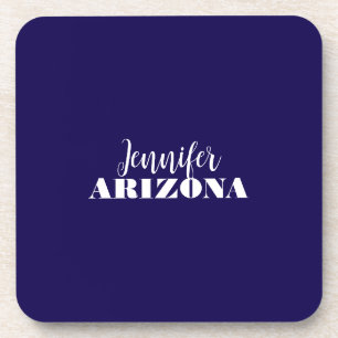 Professioneel elegant modern minimalistisch donker bier onderzetter