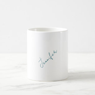 Professioneel elegant modern minimalistisch eenvou koffiemok