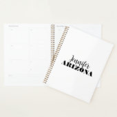 Professioneel elegant modern minimalistisch eenvou planner (Display)