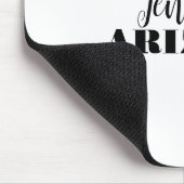 Professioneel elegant modern minimalistisch gewoon muismat (Hoek)