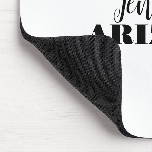 Professioneel elegant modern minimalistisch gewoon muismat (Hoek)