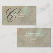 Professioneel Elegant Modern Visitekaartje (Voorkant / Achterkant)