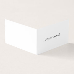 Professioneel Elegant Schoon Modern Minimalistisch Visitekaartje
