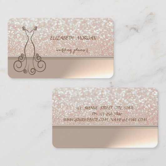 Professioneel elegant stijlvol, grafisch chassis, visitekaartje (Voorkant / Achterkant)