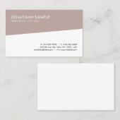 Professioneel elegant stijlvol ontwerp Moderne Sja Visitekaartje (Voorkant / Achterkant)