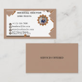 Professioneel Elegant Visitekaartje (Voorkant / Achterkant)