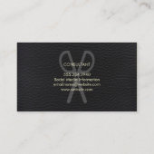 Professioneel Elegant Waterkleurpapier Visitekaartje (Achterkant)
