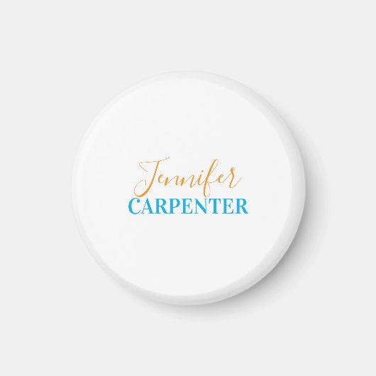 Professioneel elegante moderne minimalistische eff magneet (Voorkant)