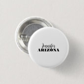 Professioneel elegante moderne minimalistische eff ronde button 3,2 cm (Voorkant /achterkant)