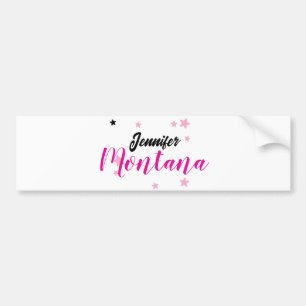 Professioneel elegante moderne minimalistische naa bumpersticker