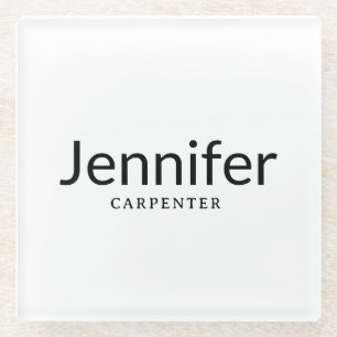 Professioneel elegante moderne minimalistische naa glazen onderzetter