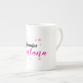 Professioneel elegante moderne minimalistische naa porselein kop (Voorkant rechts)