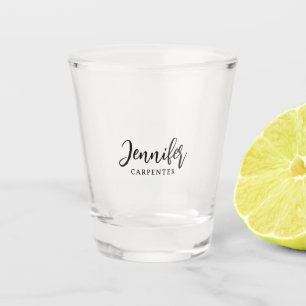 Professioneel elegante moderne minimalistische naa shot glas