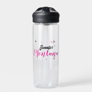 Professioneel elegante moderne minimalistische naa waterfles