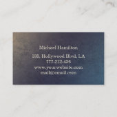 Professioneel elegante moderne verfservicesbus visitekaartje (Achterkant)