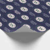 Professioneel Elid Zakelijk Monogram Cadeaupapier (Hoek)