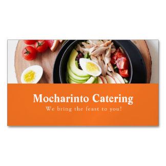 Professioneel Ellegant restaurant en catering Magnetisch Visitekaartje