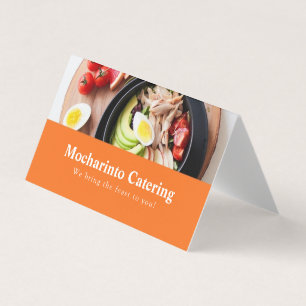 Professioneel Ellegant restaurant en catering Visitekaartje