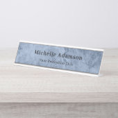 Professioneel en modern bureau naambordje (Voorkant)