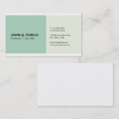 Professioneel en modern design visitekaartje (Voorkant / Achterkant)