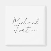 Professioneel en modern grijs wit magneet (Voorkant)