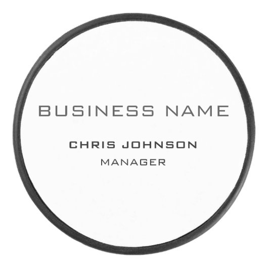 Professioneel en modern hockey puck (Voorkant)