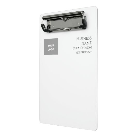 Professioneel en modern mini klembord (Angled2)