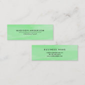 Professioneel en modern mini visitekaartje (Voorkant / Achterkant)