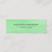 Professioneel en modern mini visitekaartje (Voorkant)