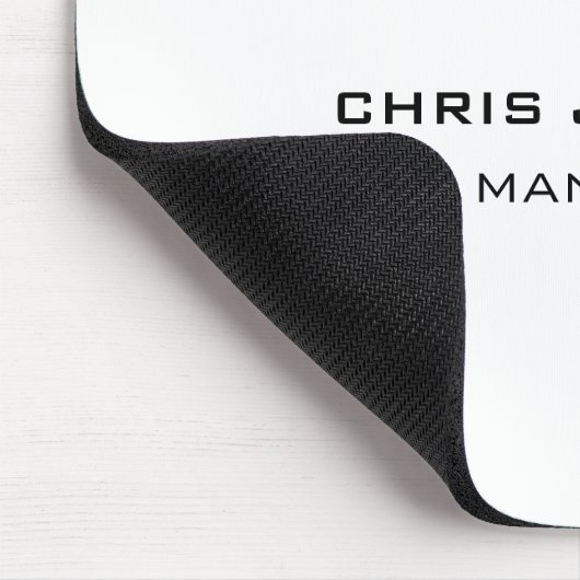 Professioneel en modern muismat (Hoek)