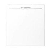 Professioneel en modern notitieblok (Voorkant)