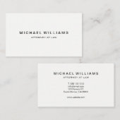 Professioneel en modern visitekaartje (Voorkant / Achterkant)