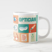 Professioneel en Opticien-ontwerp Grote Koffiekop (Rechts)