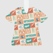 Professioneel en Opticien-ontwerp Ornament (achterkant)