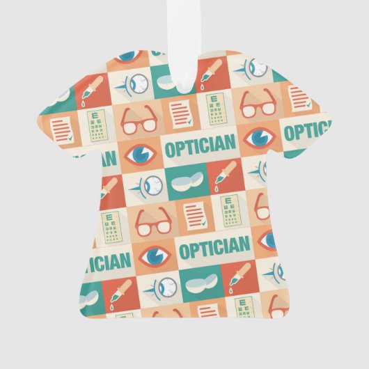 Professioneel en Opticien-ontwerp Ornament (achterkant)