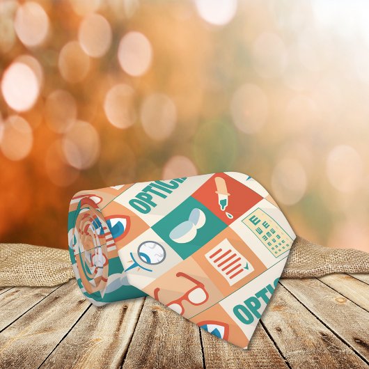 Professioneel en Opticien-ontwerp Stropdas