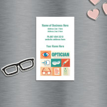 Professioneel en Opticien-ontwerp