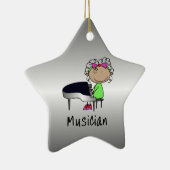 Professioneel en professioneel Vrouw Aangepast Keramisch Ornament (Rechts)